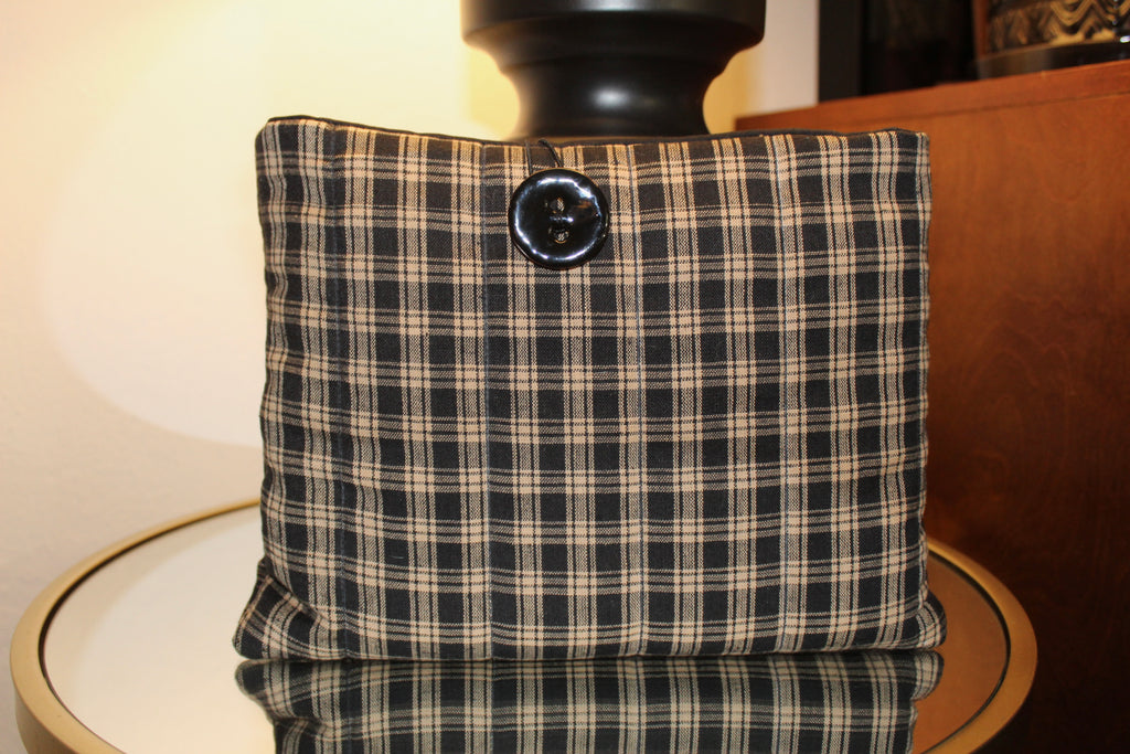 Preppy Gingham Book Sleeve