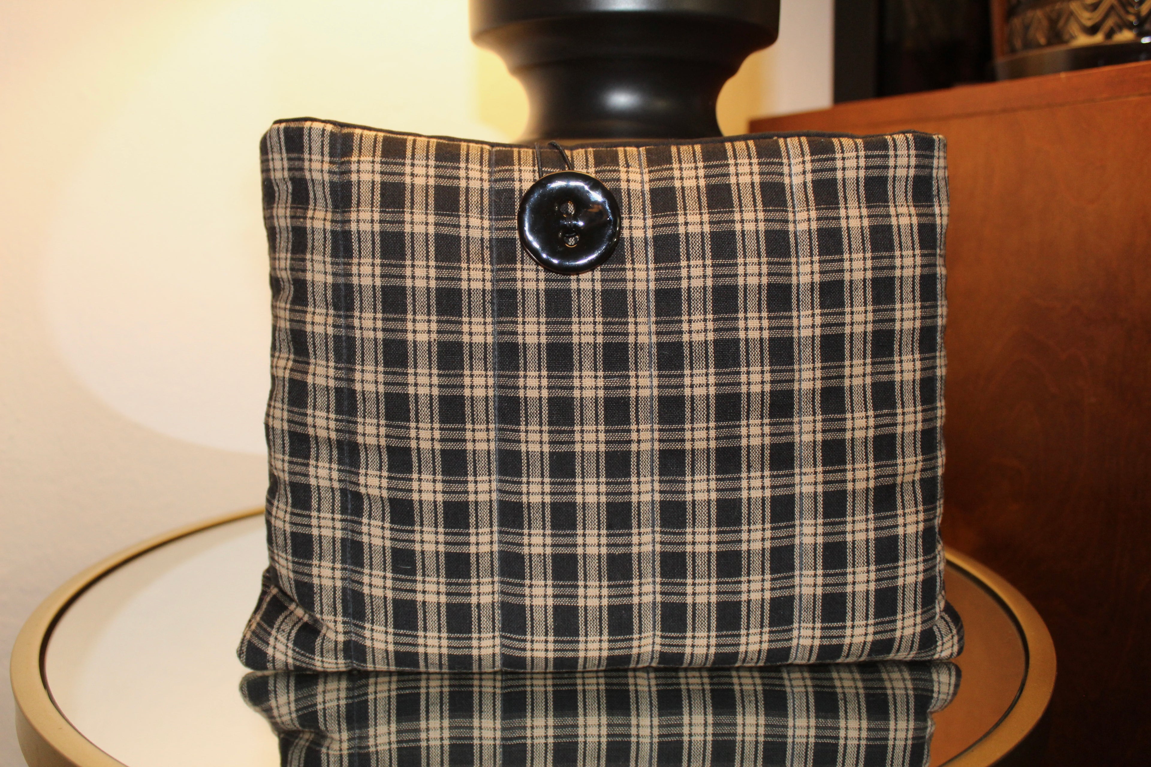 Preppy Gingham Book Sleeve